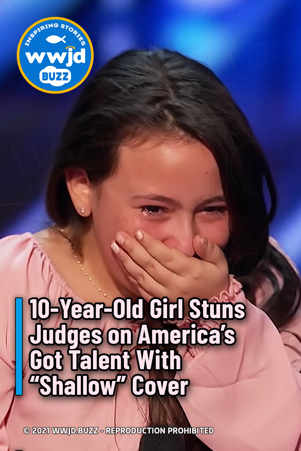 10-Year-Old Girl Stuns Judges on America’s Got Talent With “Shallow” Cover