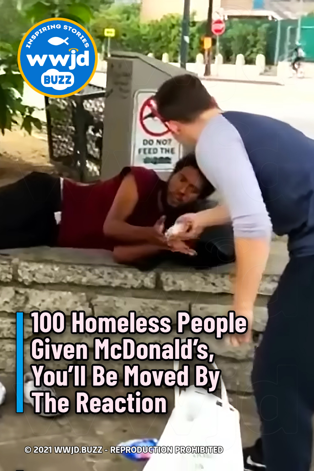 100 Homeless People Given McDonald\'s, You\'ll Be Moved By The Reaction