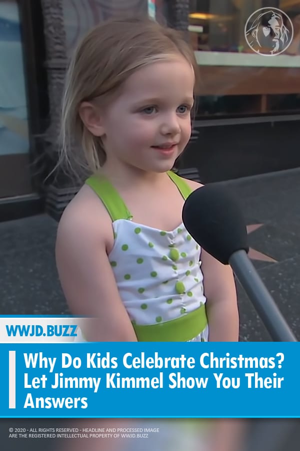 Why Do Kids Celebrate Christmas? Let Jimmy Kimmel Show You Their Answers