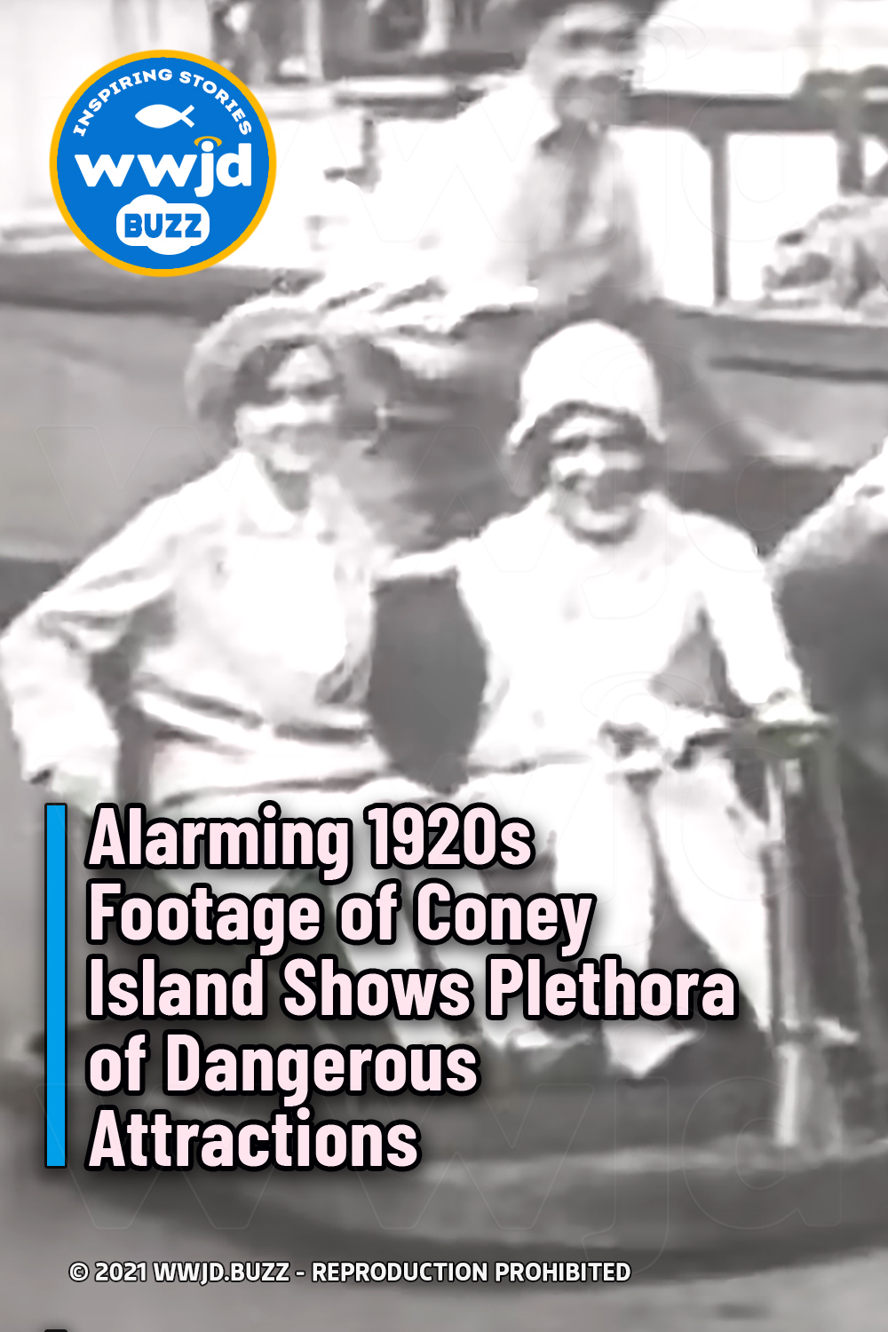 Alarming 1920s Footage of Coney Island Shows Plethora of Dangerous Attractions