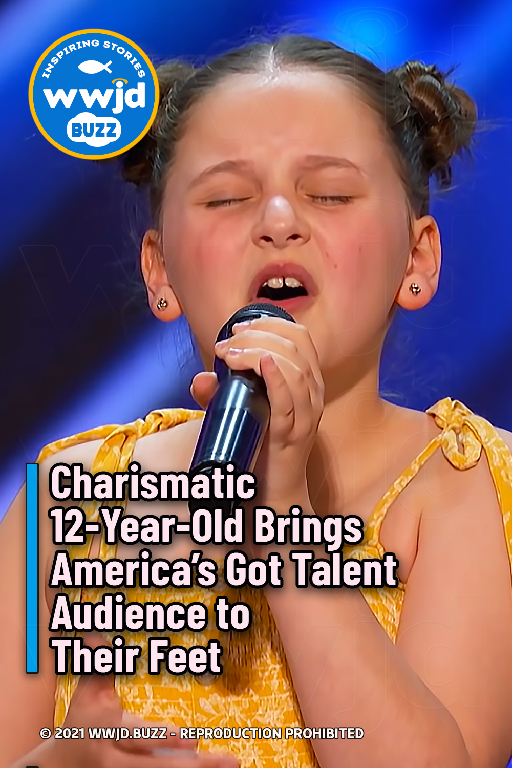 Charismatic 12-Year-Old Brings America’s Got Talent Audience to Their Feet