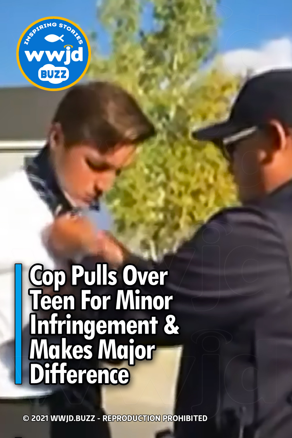 Cop Pulls Over Teen For Minor Infringement & Makes Major Difference