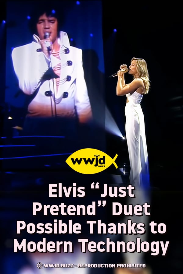 Elvis “Just Pretend” Duet Possible Thanks to Modern Technology