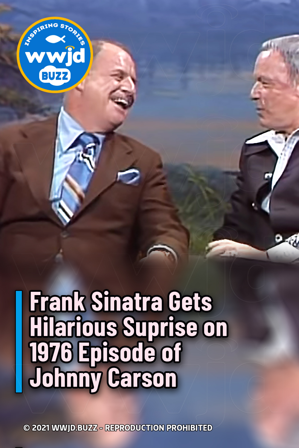 Frank Sinatra Gets Hilarious Surprise on 1976 Episode of Johnny Carson