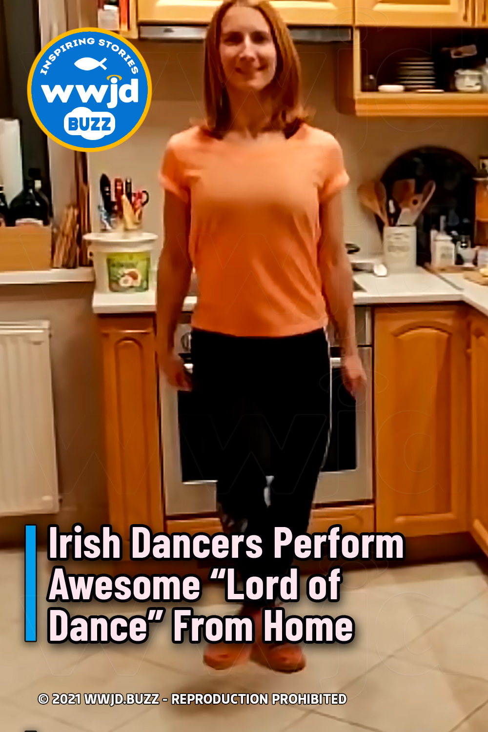 Irish Dancers Perform Awesome “Lord of Dance” From Home