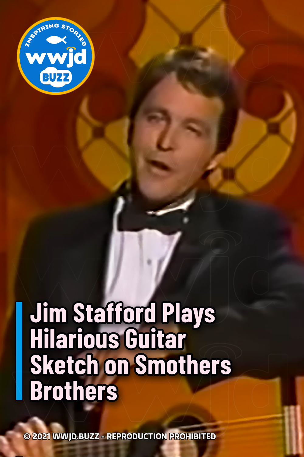 Jim Stafford Plays Hilarious Guitar Sketch on Smothers Brothers