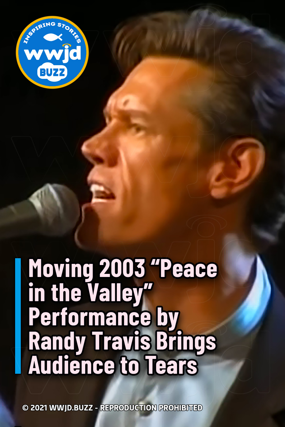 Moving 2003 “Peace in the Valley” Performance by Randy Travis Brings Audience to Tears