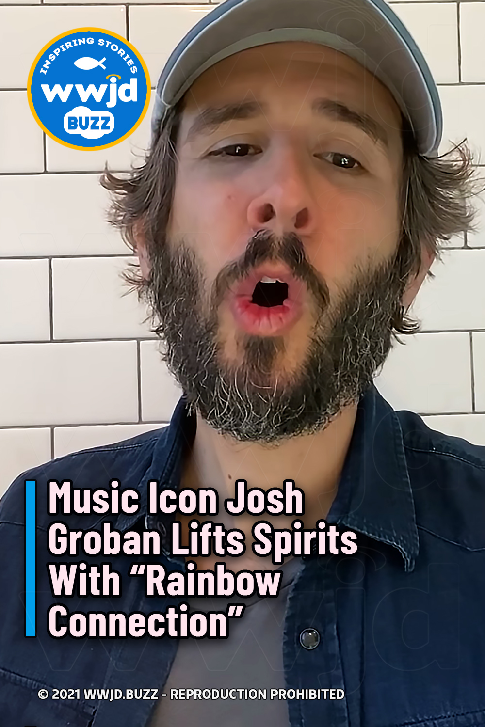 Music Icon Josh Groban Lifts Spirits With “Rainbow Connection”