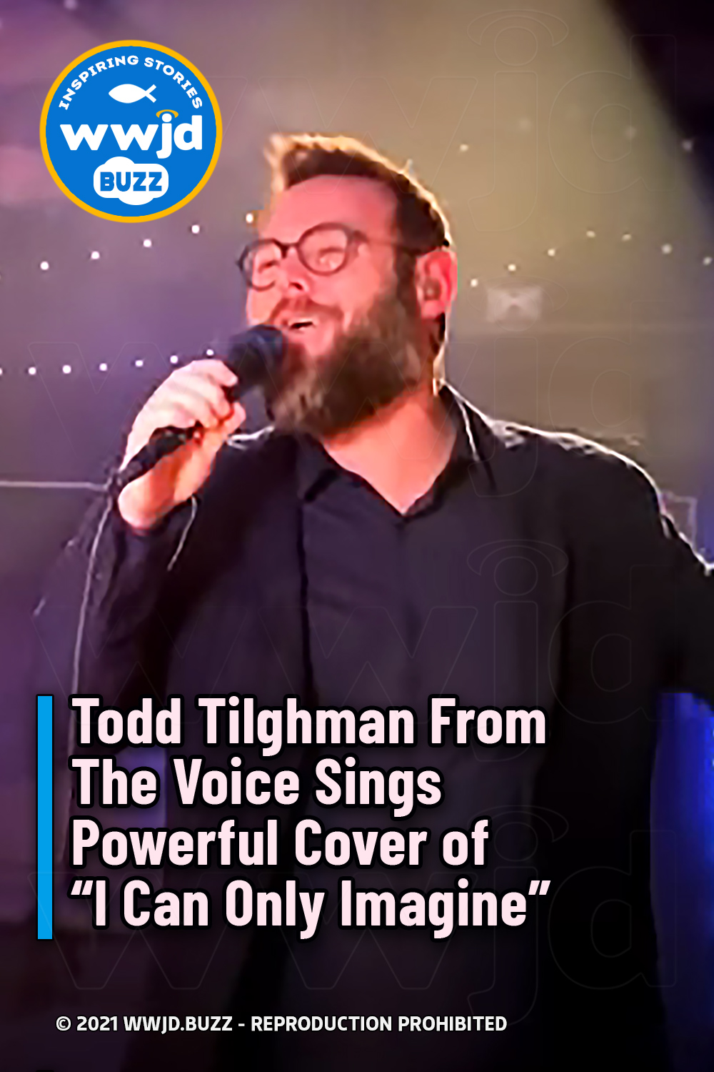 Todd Tilghman From The Voice Sings Powerful Cover of “I Can Only Imagine”