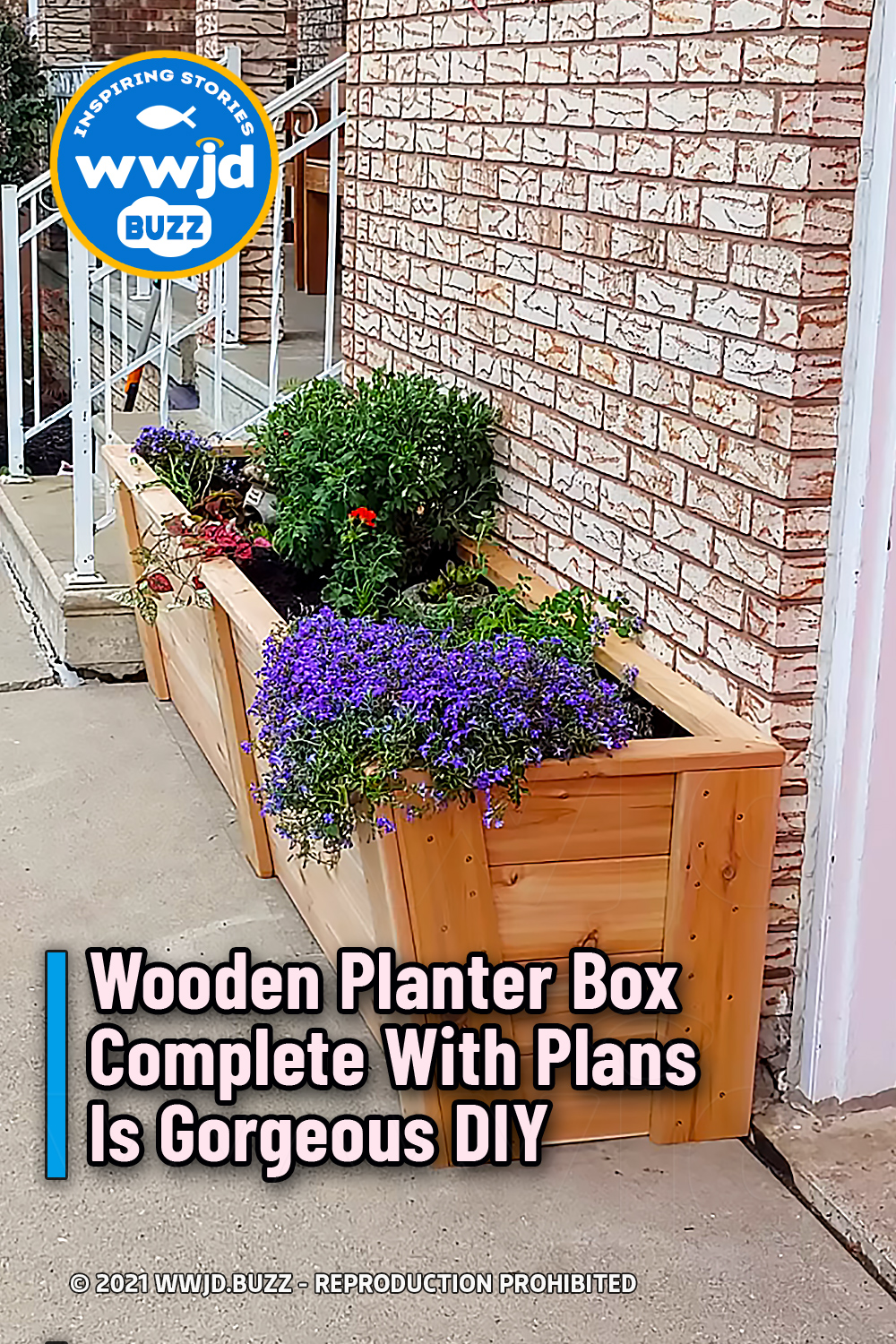 Wooden Planter Box Complete With Plans Is Gorgeous DIY