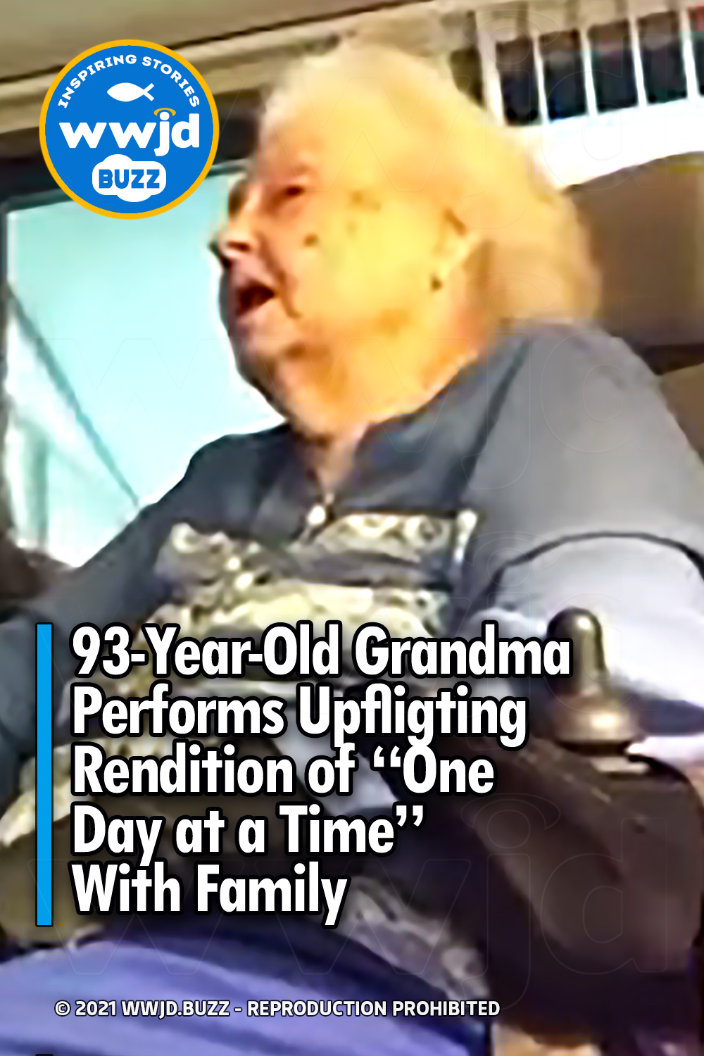 93-Year-Old Grandma Performs Upfligting Rendition of “One Day at a Time” With Family