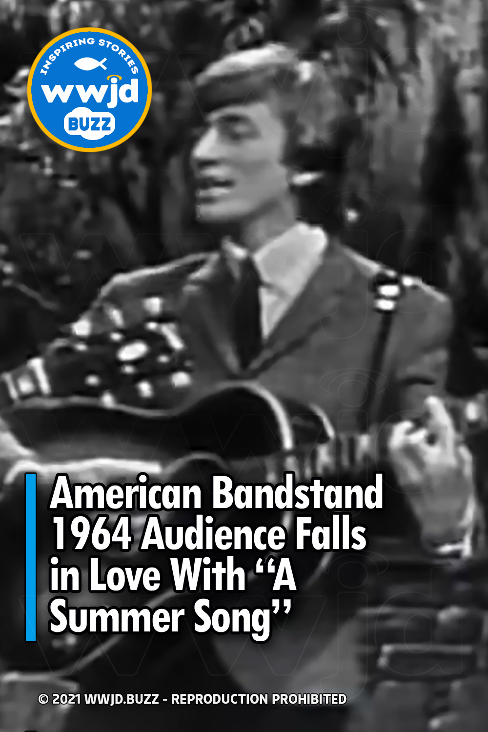 American Bandstand 1964 Audience Falls in Love With “A Summer Song”