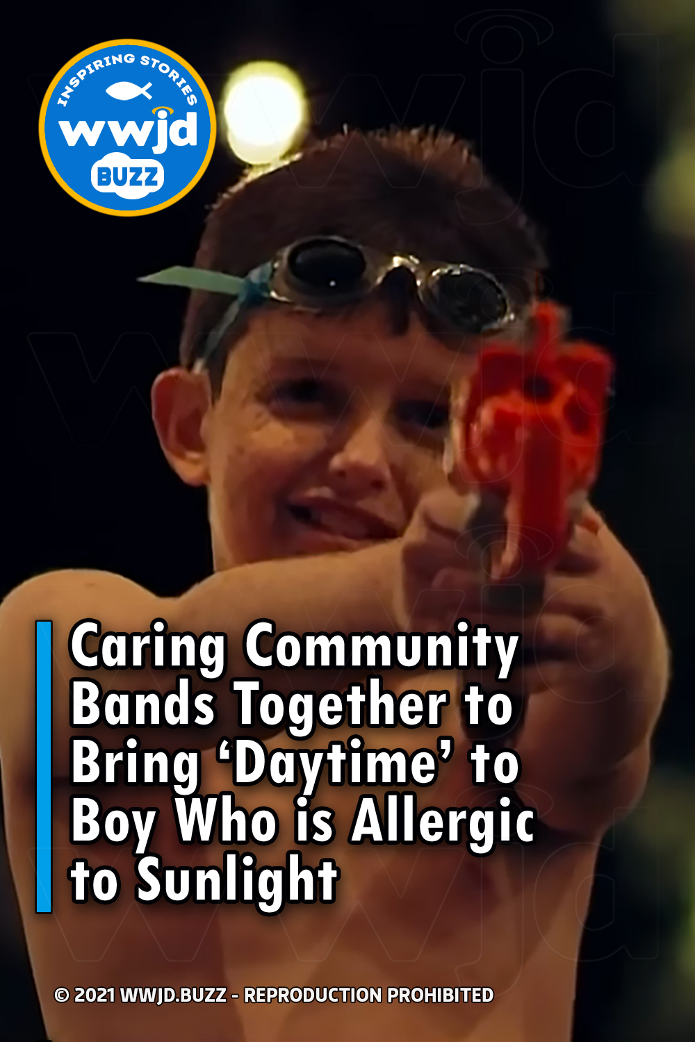 Caring Community Bands Together to Bring ‘Daytime’ to Boy Who is Allergic to Sunlight