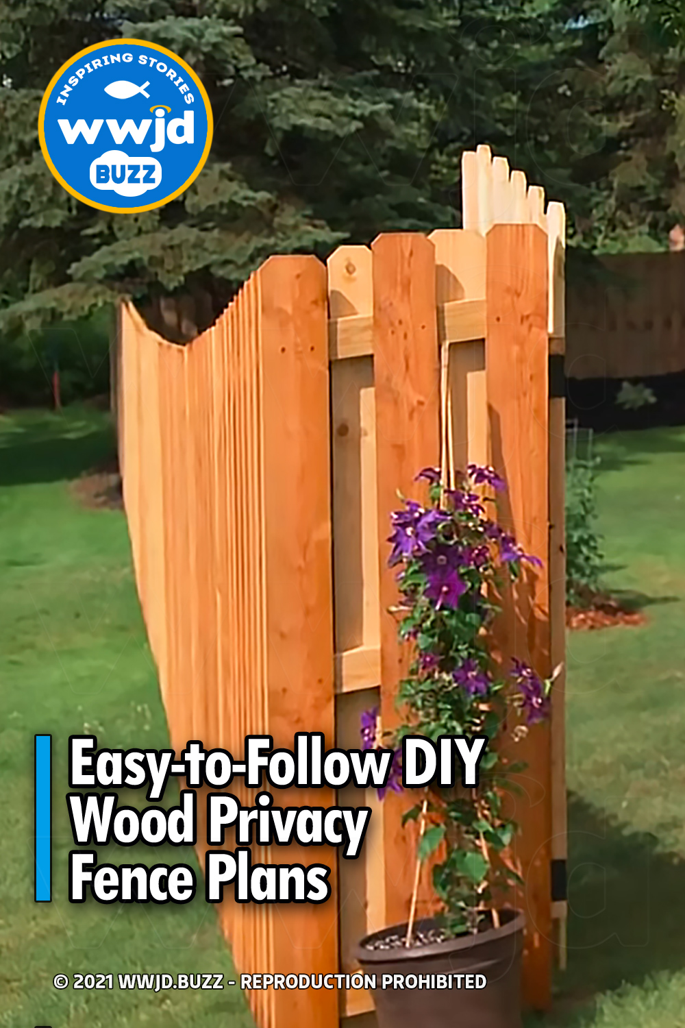 Easy-to-Follow DIY Wood Privacy Fence Plans
