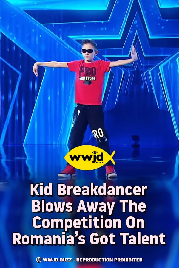 Kid Breakdancer Blows Away The Competition On Romania\'s Got Talent