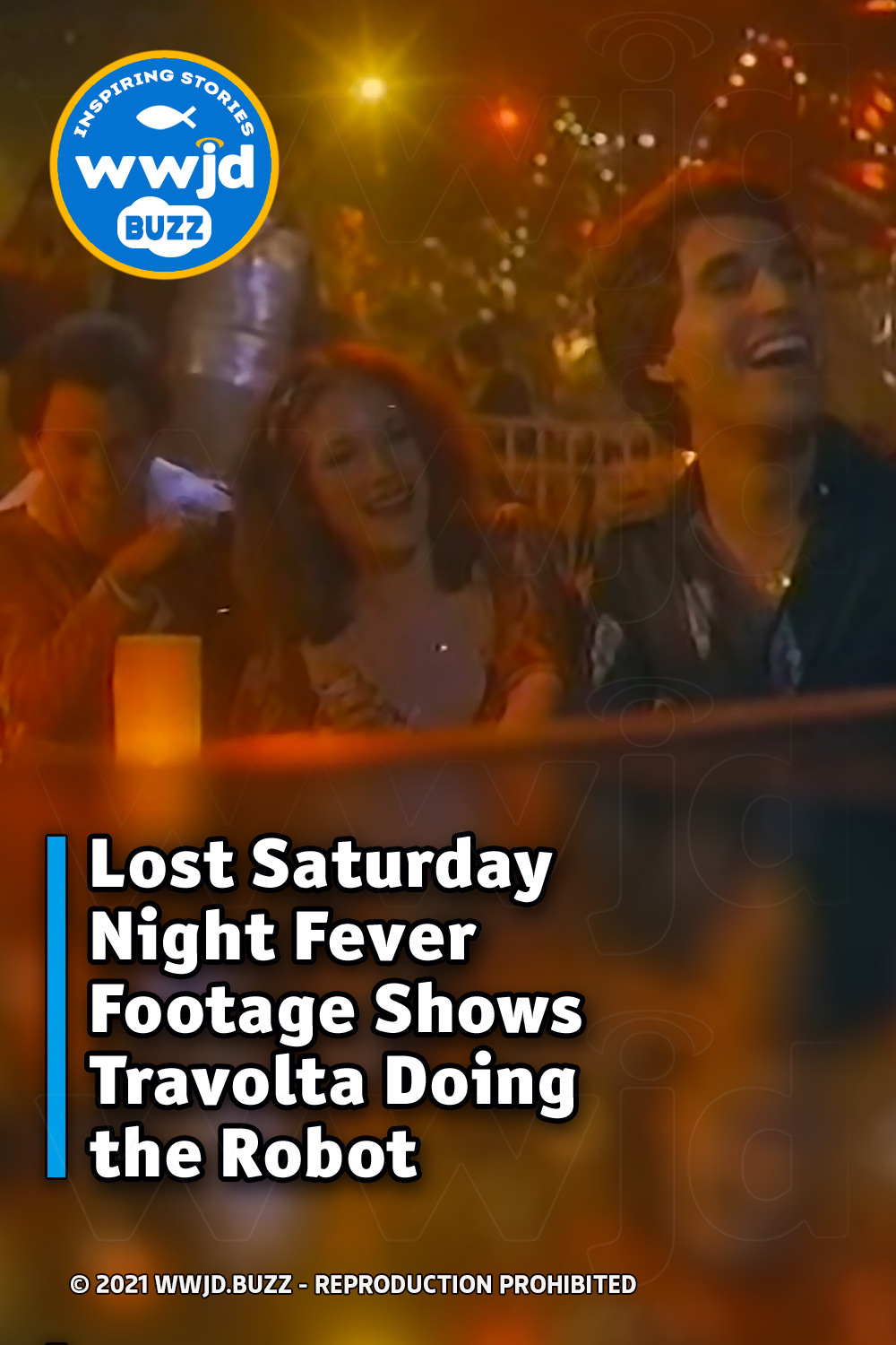 Lost Saturday Night Fever Footage Shows Travolta Doing the Robot