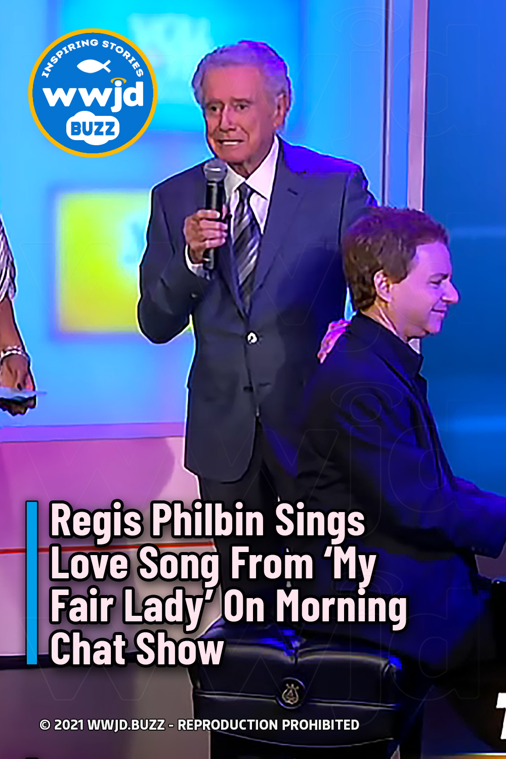 Regis Philbin Sings Love Song From ‘My Fair Lady’ On Morning Chat Show
