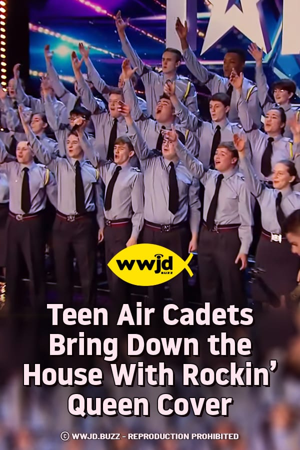 Teen Air Cadets Bring Down the House With Rockin’ Queen Cover