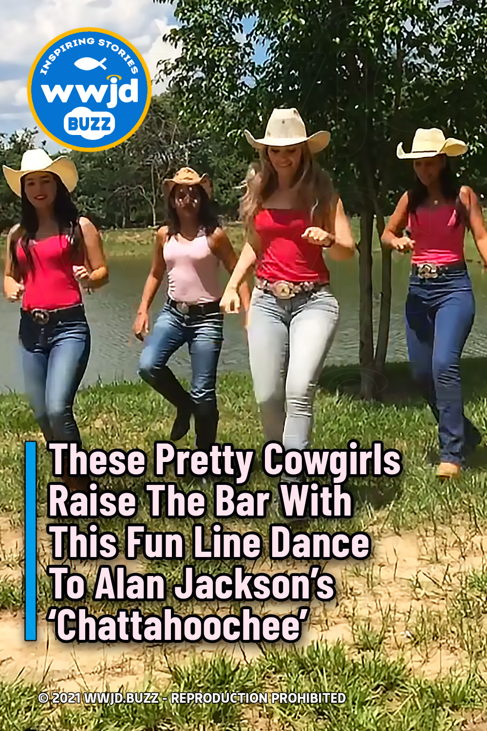 These Pretty Cowgirls Raise The Bar With This Fun Line Dance To Alan Jackson’s ‘Chattahoochee’