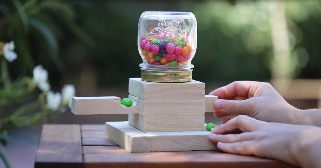 DIY Candy Dispenser Is Cute and Easy to Make WWJD