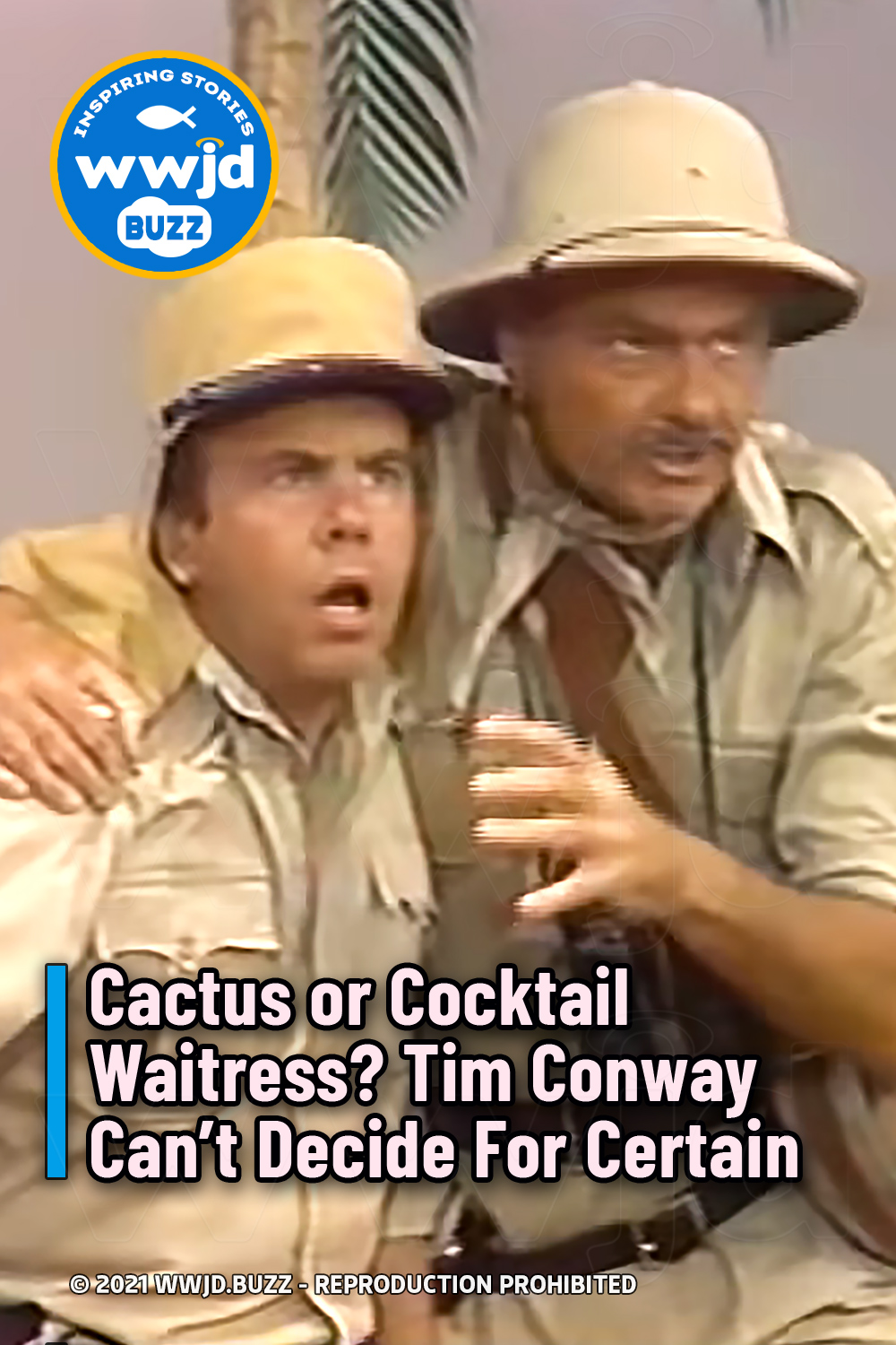 Cactus or Cocktail Waitress? Tim Conway Can’t Decide For Certain
