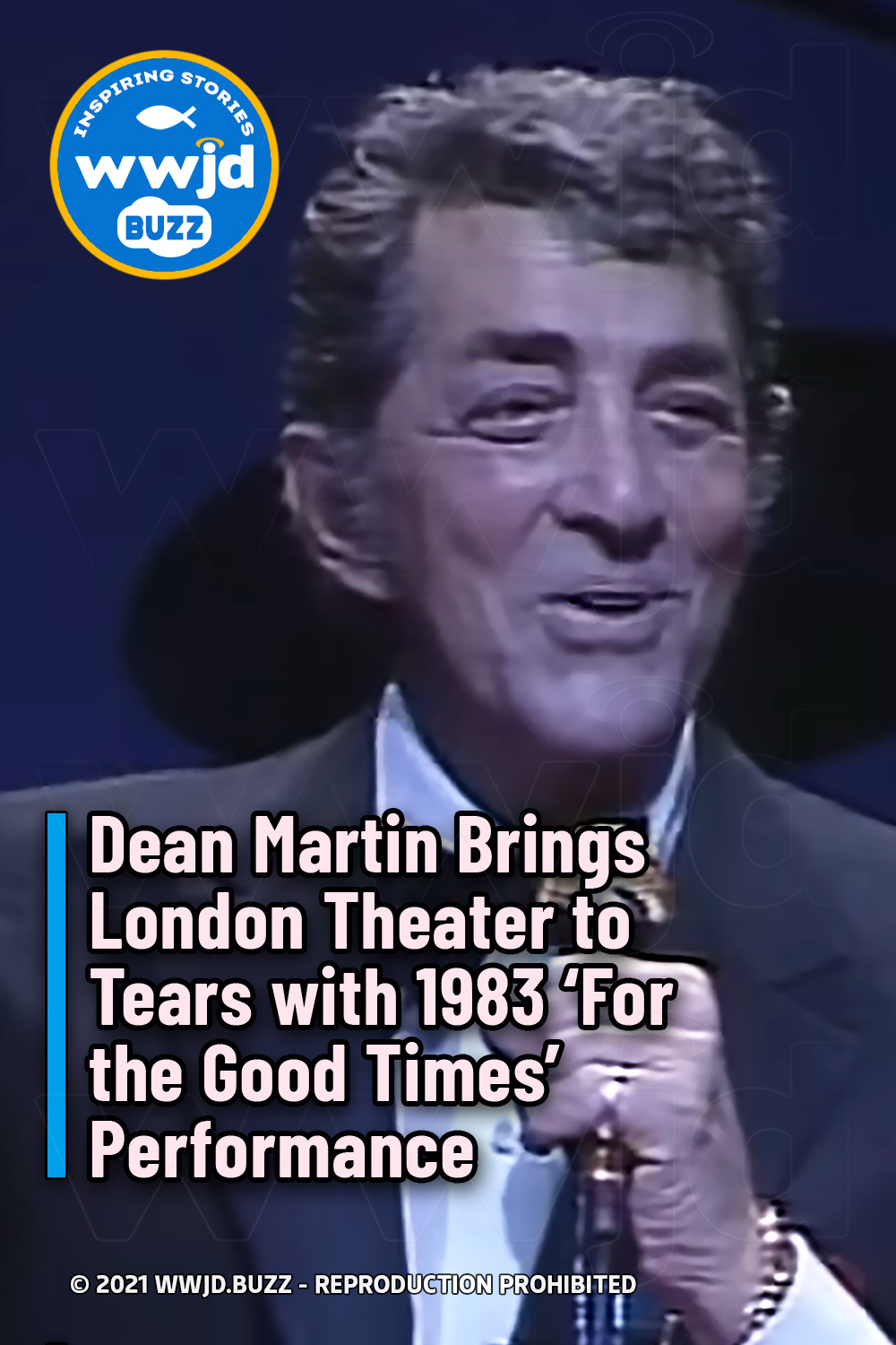 Dean Martin Brings London Theater to Tears with 1983 ‘For the Good Times’ Performance