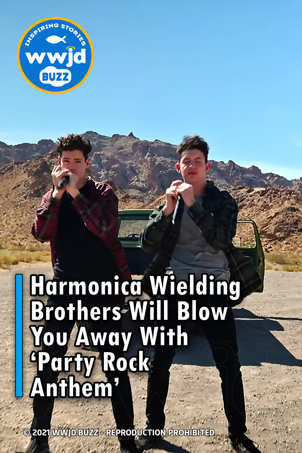 Harmonica Wielding Brothers Will Blow You Away With ‘Party Rock Anthem’