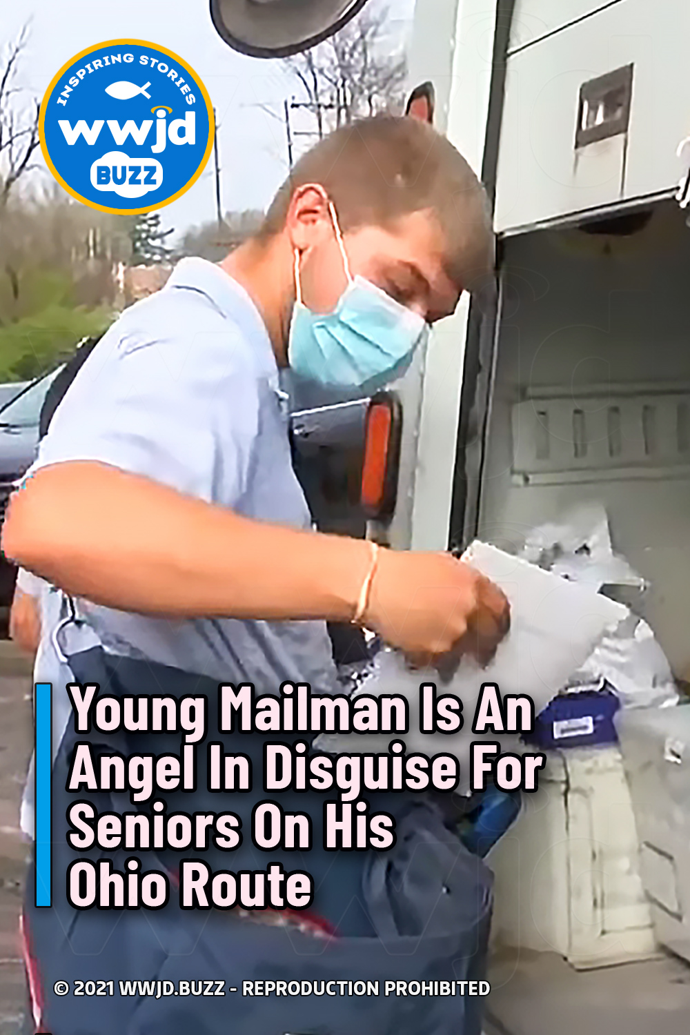 Young Mailman Is An Angel In Disguise For Seniors On His Ohio Route