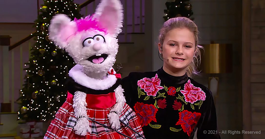 You can’t beat Darci Lynne’s heartwarming ‘Jingle Bells’ act WWJD