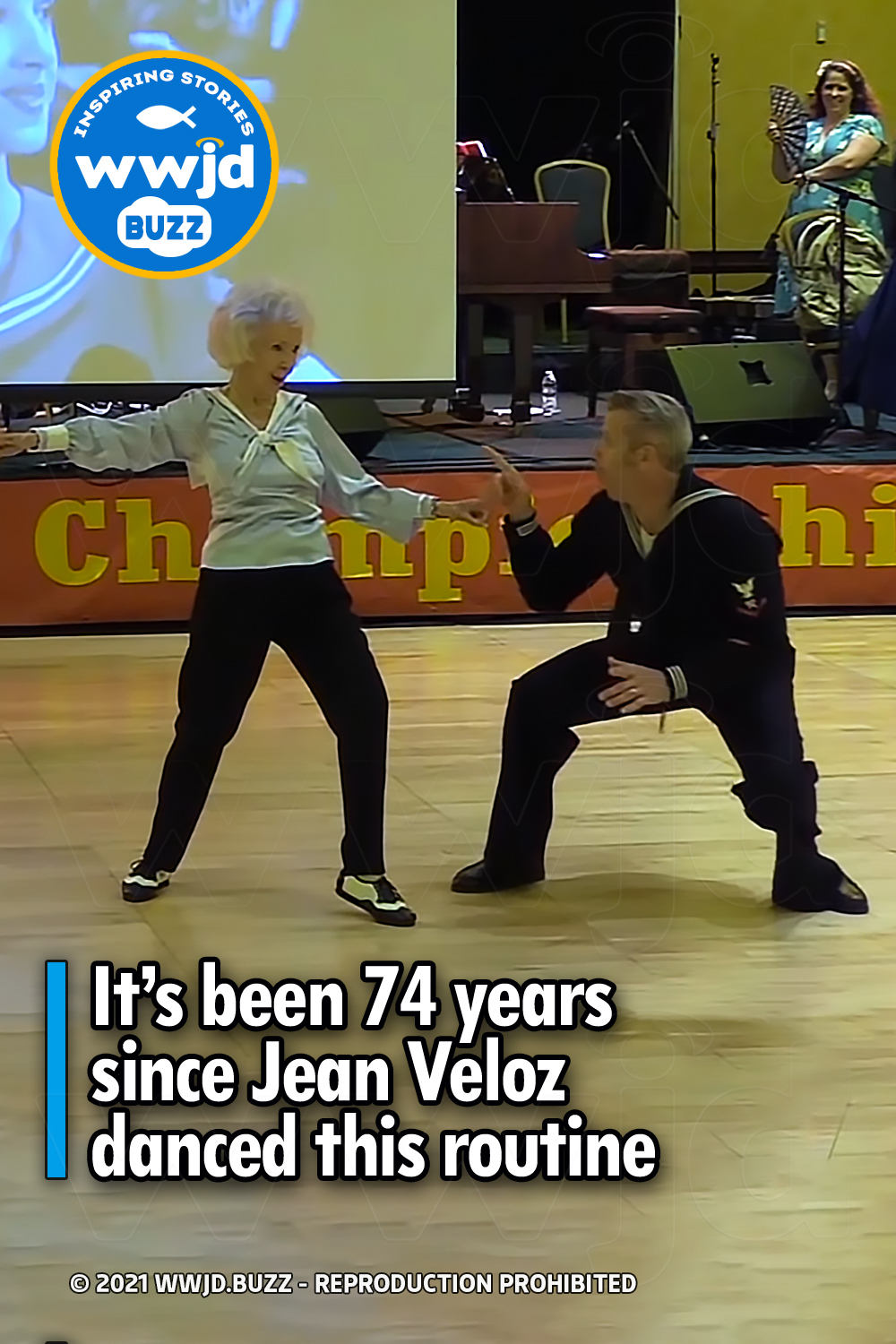 It’s been 74 years since Jean Veloz danced this routine