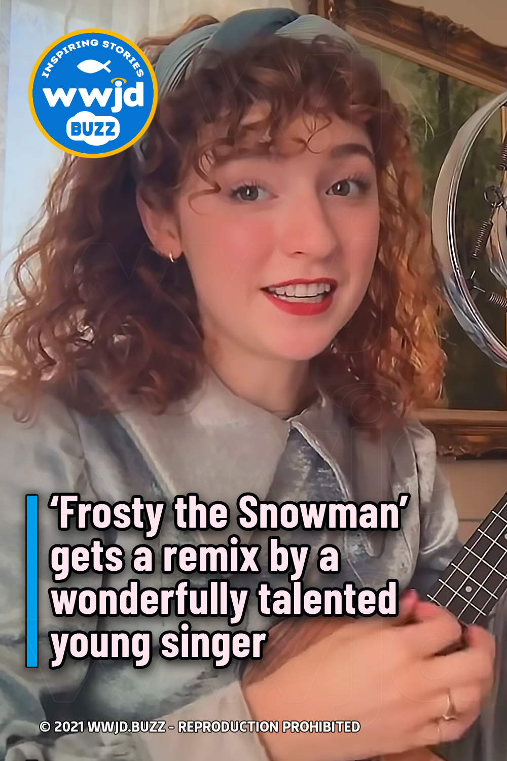 ‘Frosty the Snowman’ gets a remix by a wonderfully talented young singer
