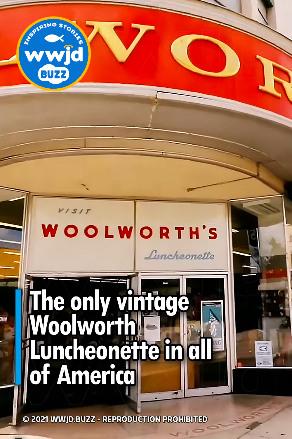 The only vintage Woolworth Luncheonette in all of America
