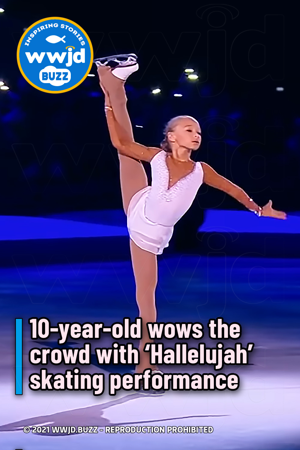 10-year-old wows the crowd with \'Hallelujah\' skating performance