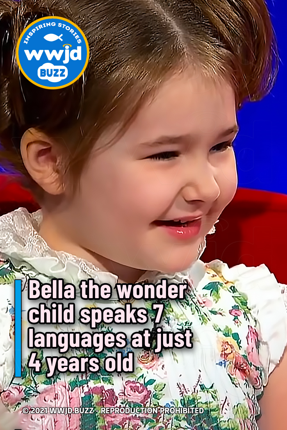 Bella the wonder child speaks 7 languages at just 4 years old