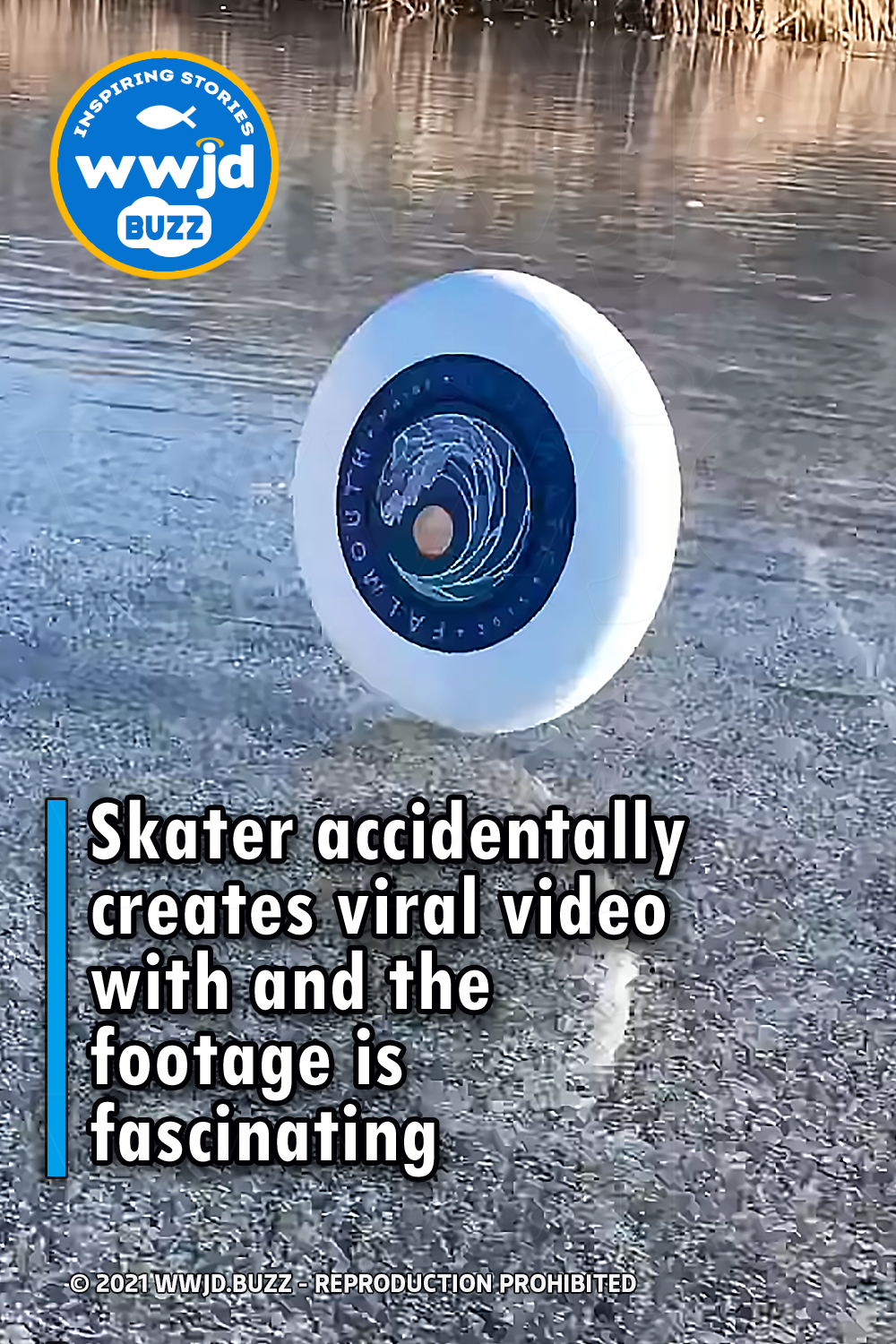 Skater accidentally creates viral video with and the footage is fascinating