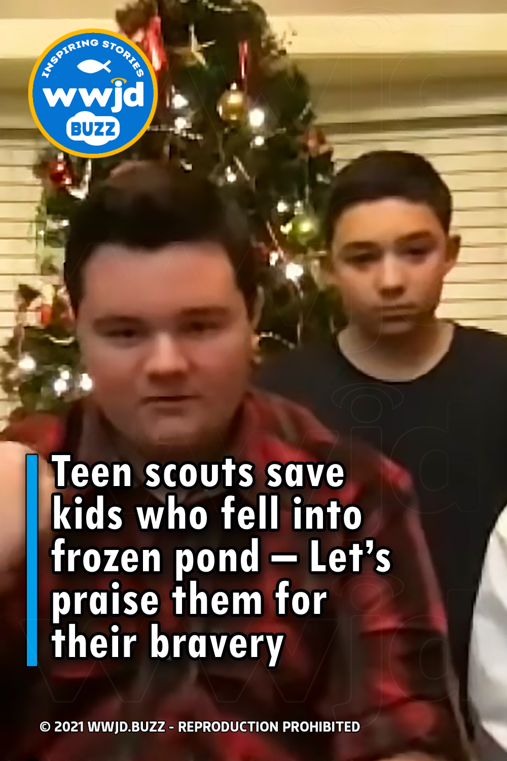 Teen scouts save kids who fell into frozen pond – Let\'s praise them for their bravery