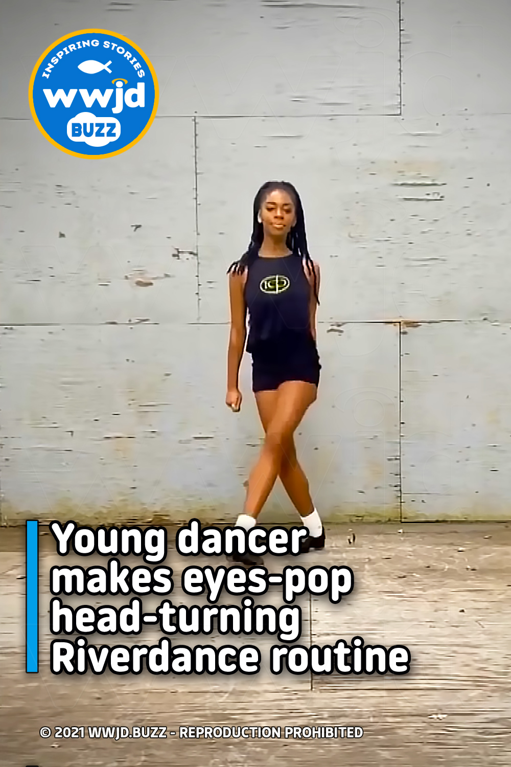 Young dancer makes eyes-pop head-turning Riverdance routine