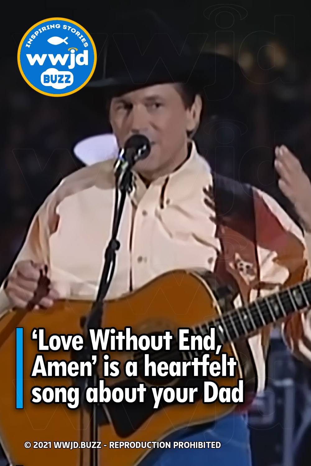 ‘Love Without End, Amen’ is a heartfelt song about your Dad