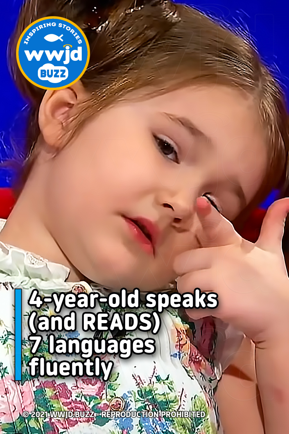 4-year-old speaks (and READS) 7 languages fluently