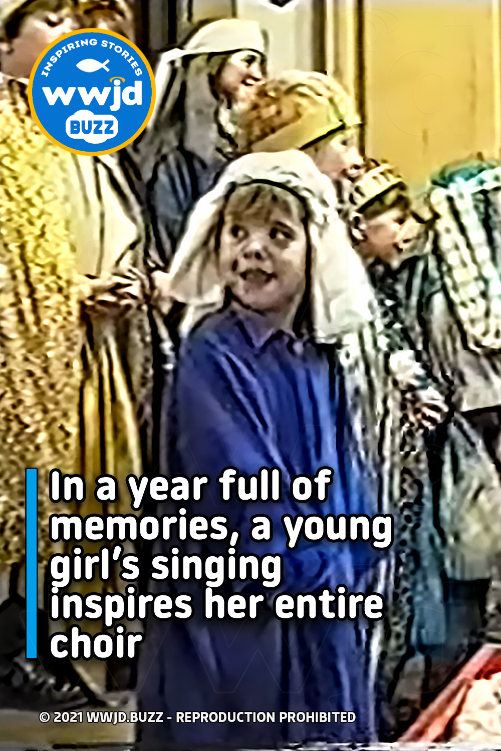 In a year full of memories, a young girl’s singing inspires her entire choir