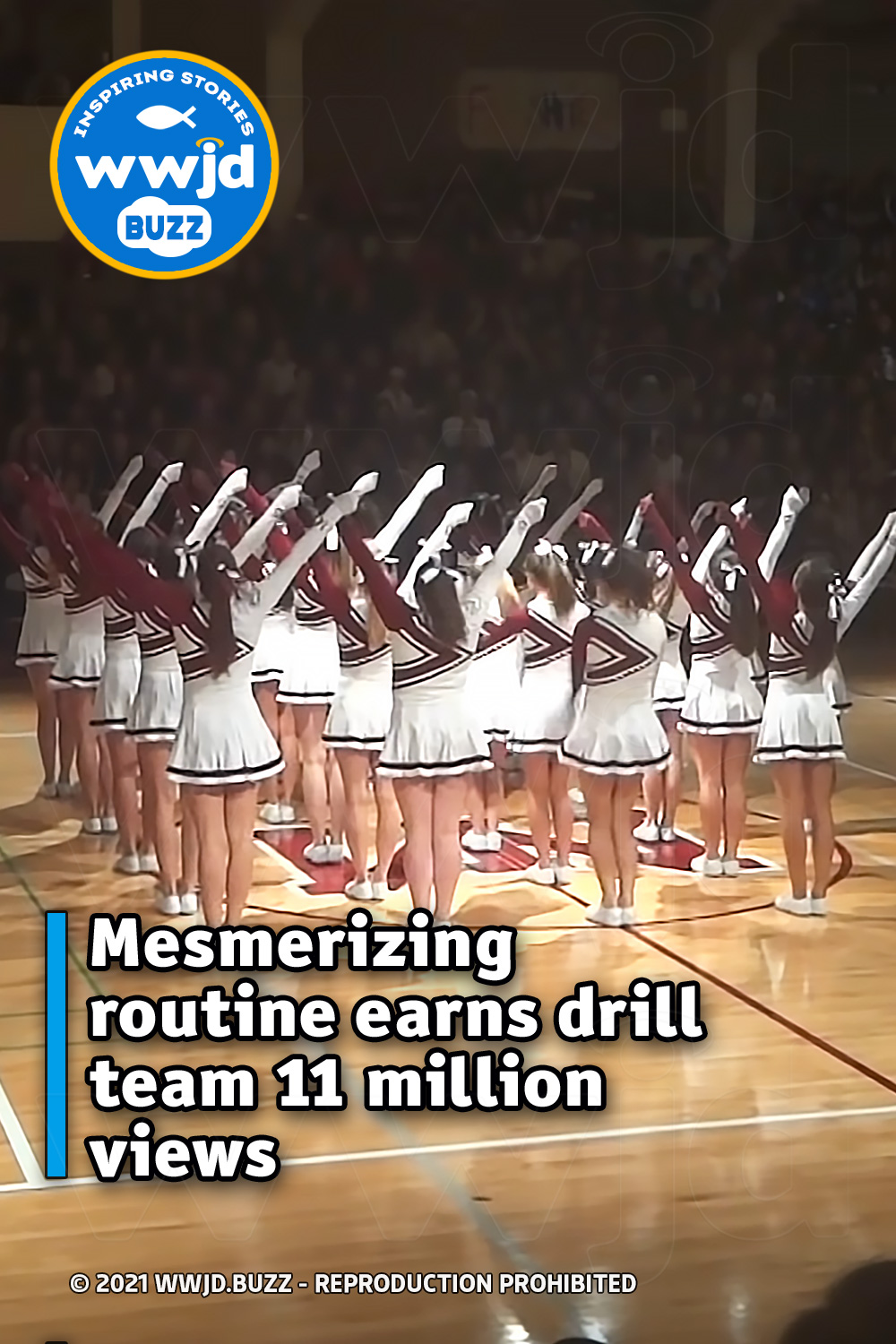 Mesmerizing routine earns drill team 11 million views