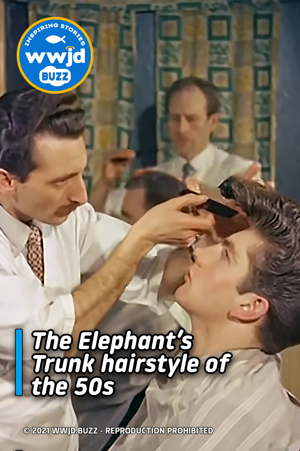 The Elephant’s Trunk hairstyle of the 50s