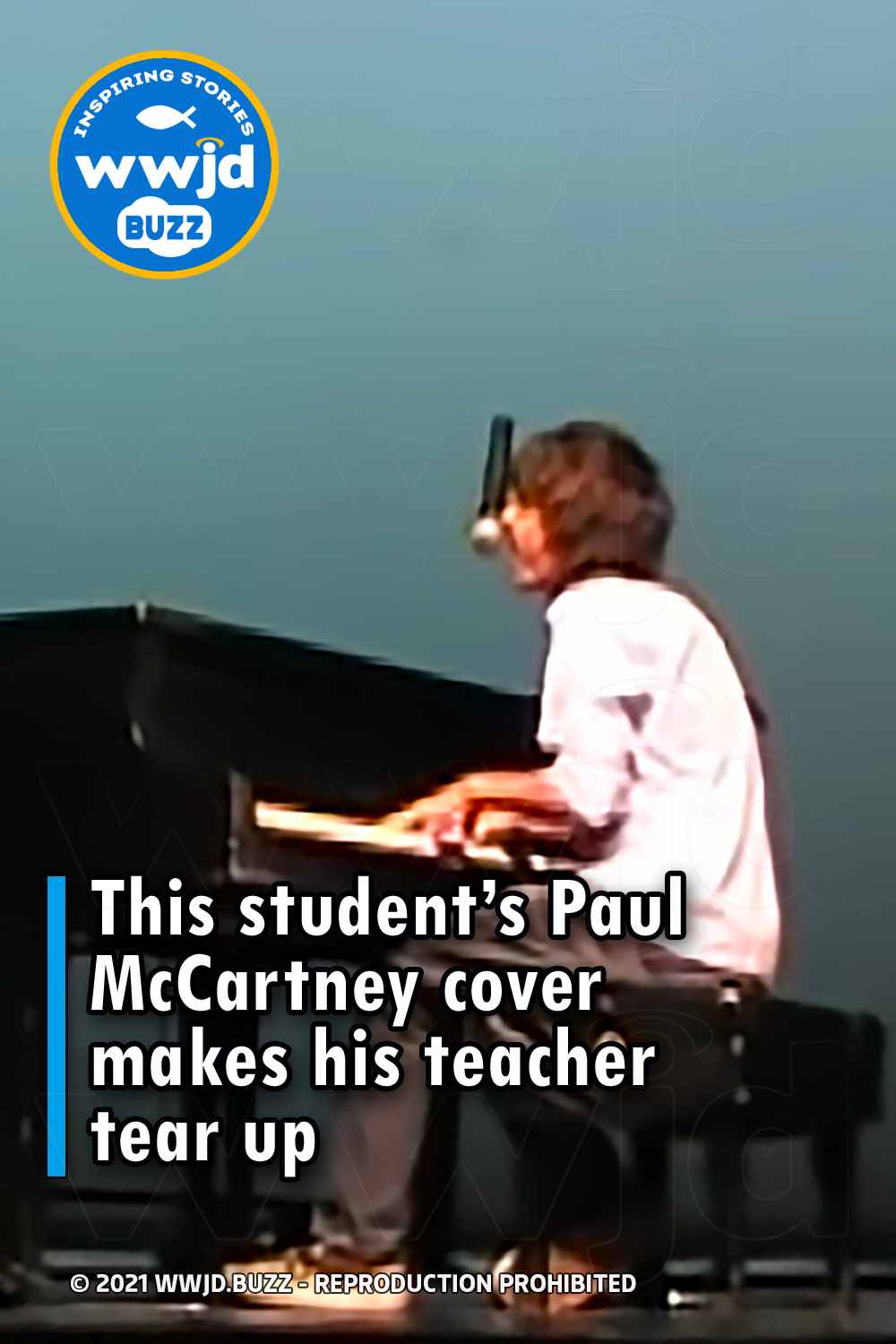 This student’s Paul McCartney cover makes his teacher tear up