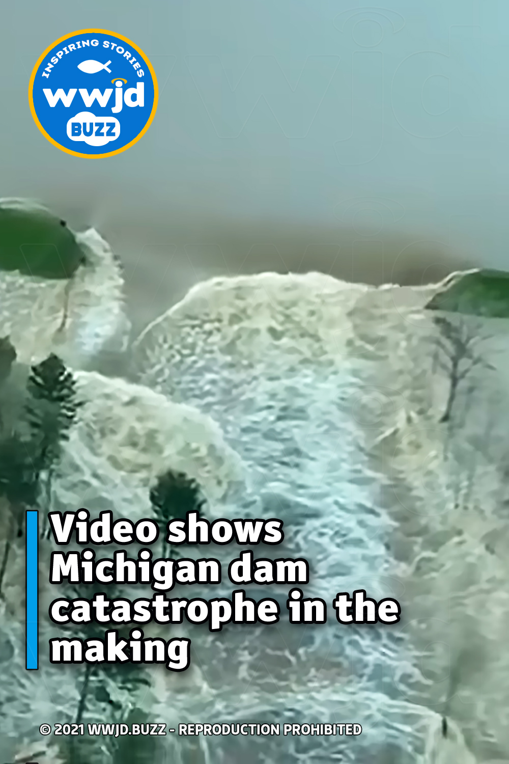 Video shows Michigan dam catastrophe in the making