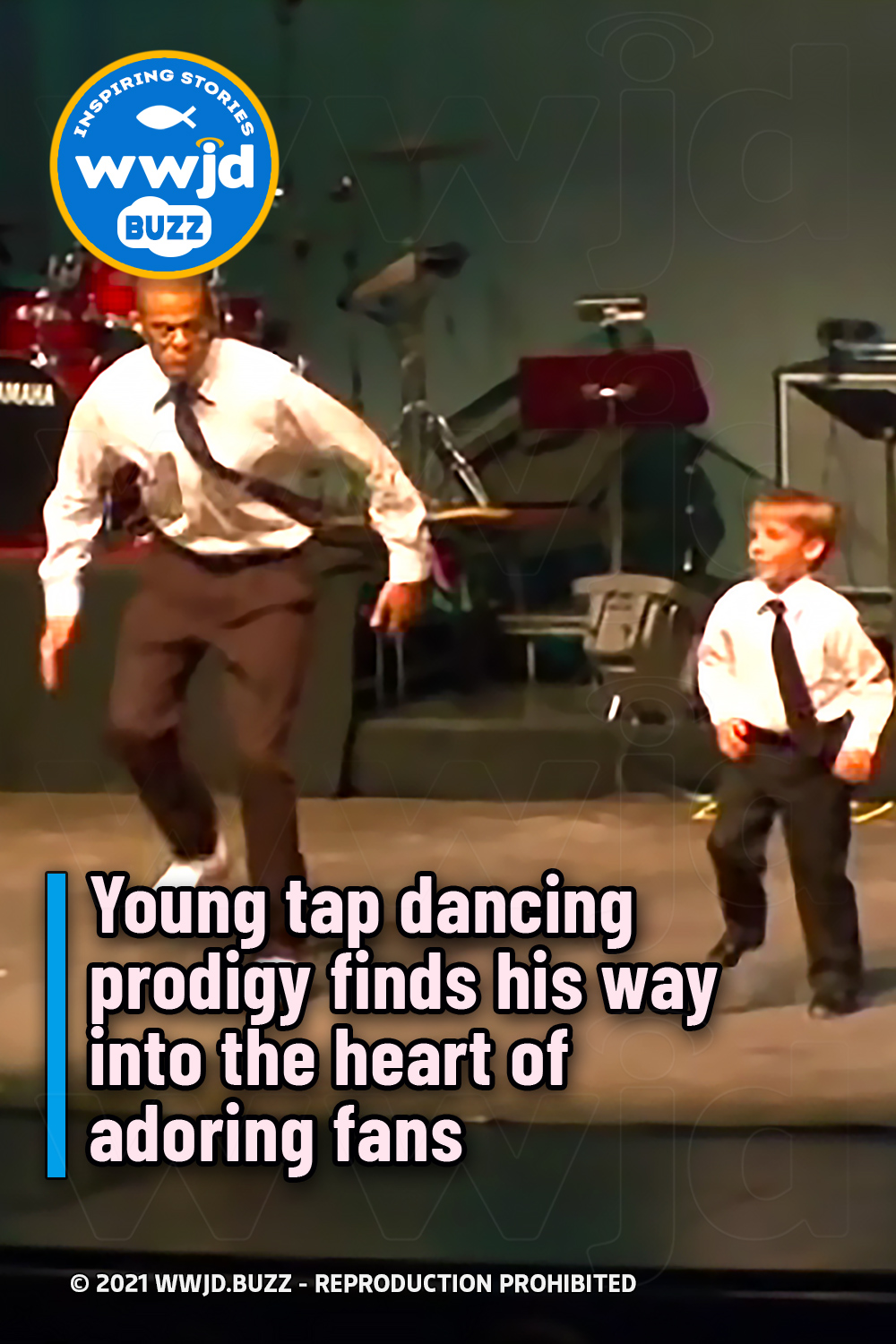 Young tap dancing prodigy finds his way into the heart of adoring fans