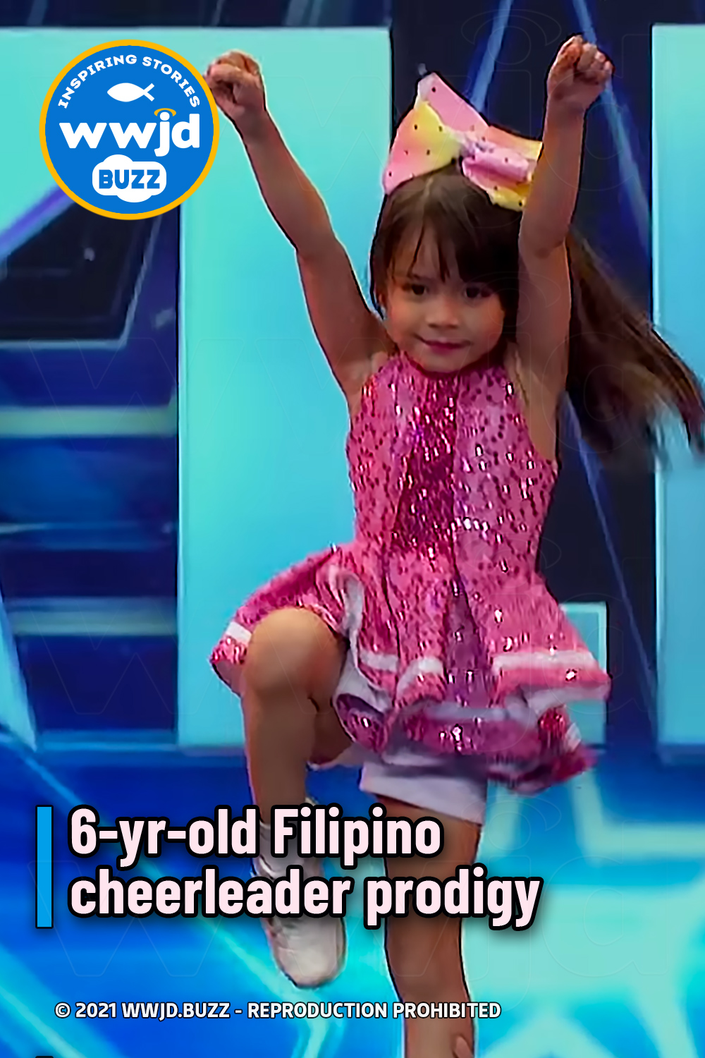 6-yr-old Filipino cheerleader prodigy