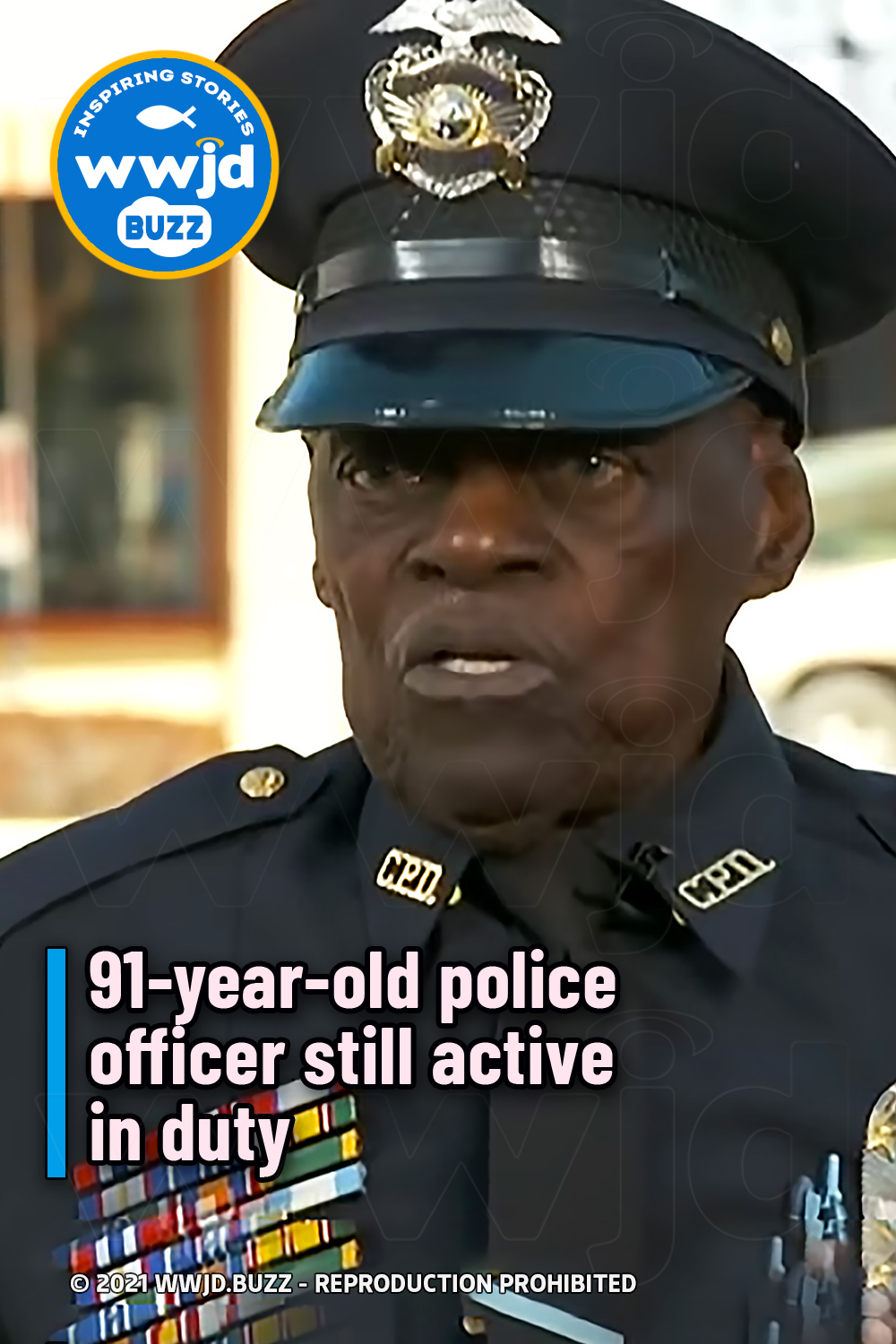 91-year-old police officer still active in duty