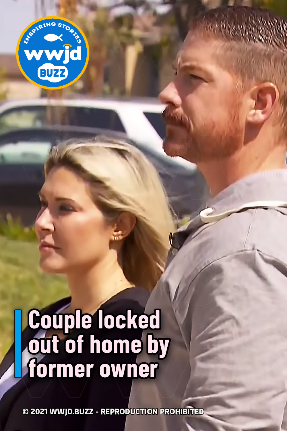 Couple locked out of home by former owner