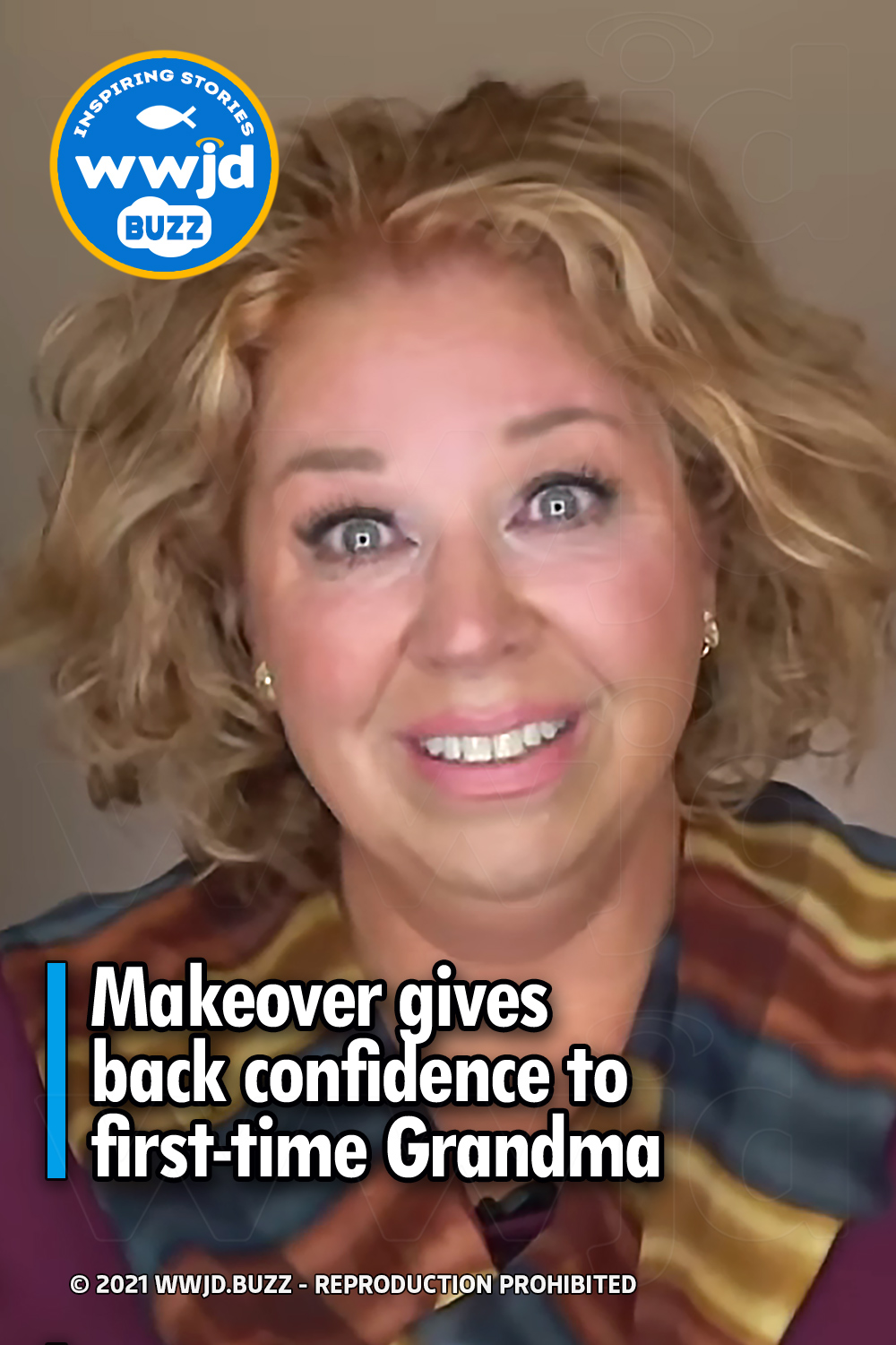 Makeover gives back confidence to first-time Grandma