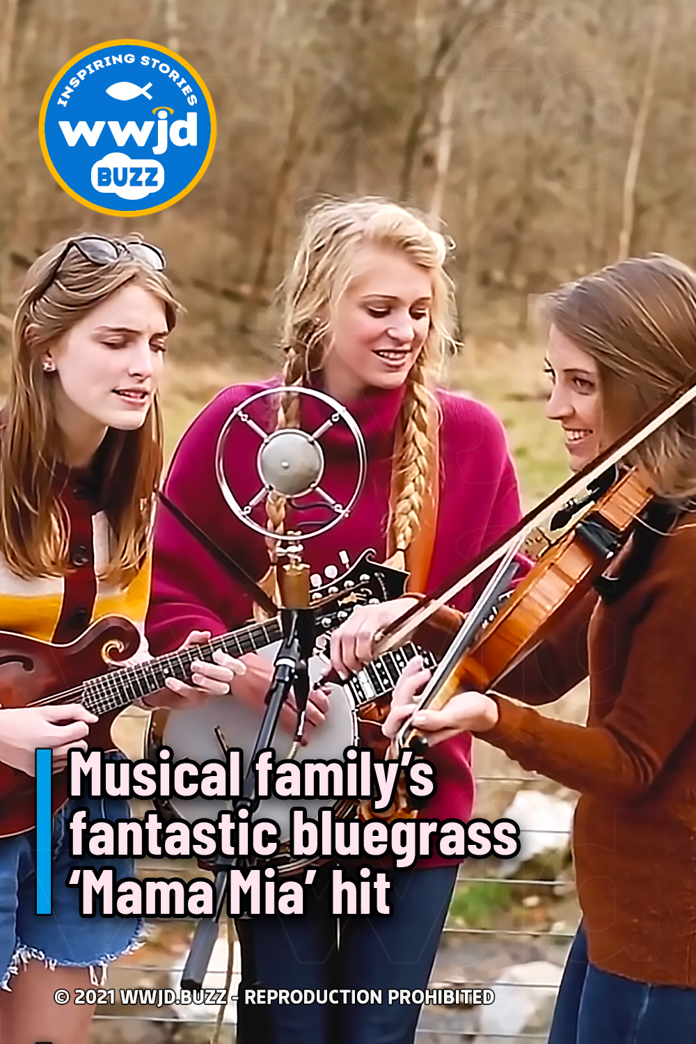 Musical family’s fantastic bluegrass ‘Mama Mia’ hit